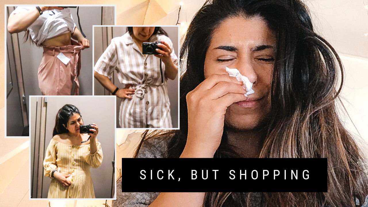 Getting rid of a cold but.. Also going shopping!? | VLOG | Teni Stepanosian